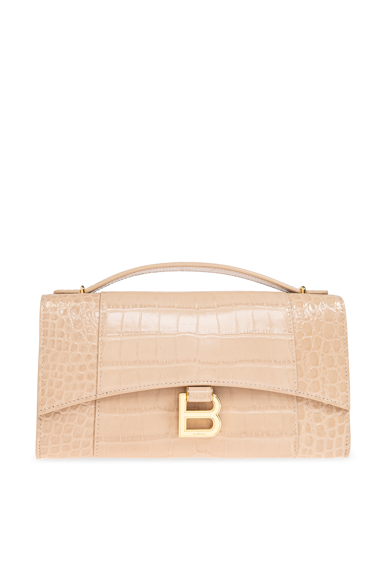 Beige Hourglass clutch bags Balenciaga - Vitkac AS
